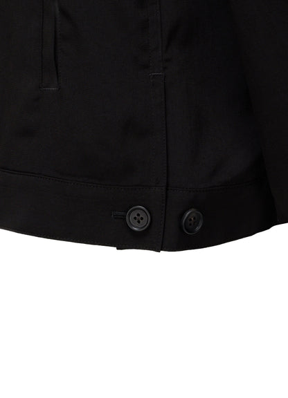 CREPE de CHINE TRUCKER JACKET