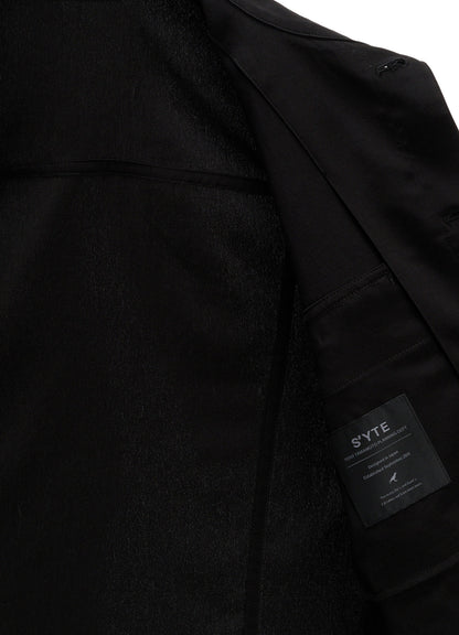 CREPE de CHINE TRUCKER JACKET