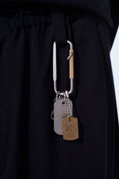 S'YTE × JUNJI ITO -UZUMAKI- AZAMI WEARING YOHJI YAMAMOTO DOG TAG CARABINER