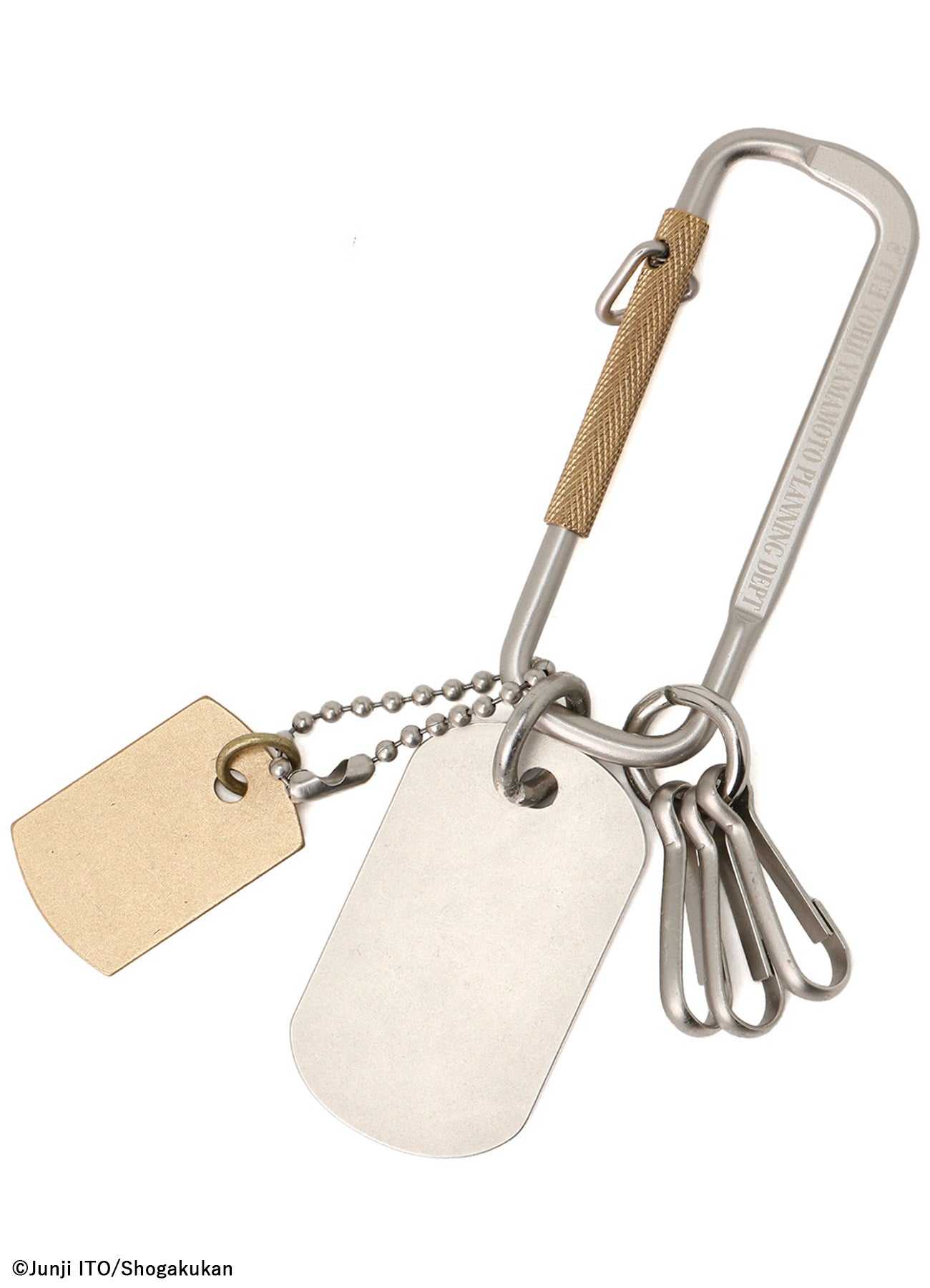 S'YTE × JUNJI ITO -UZUMAKI- AZAMI WEARING YOHJI YAMAMOTO DOG TAG CARABINER