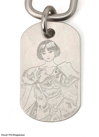S'YTE × JUNJI ITO -UZUMAKI- AZAMI WEARING YOHJI YAMAMOTO DOG TAG CARABINER