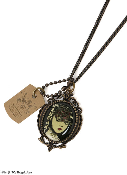 S'YTE × JUNJI ITO -UZUMAKI- AZAMI THE SPIRAL CAMEO NECKLACE