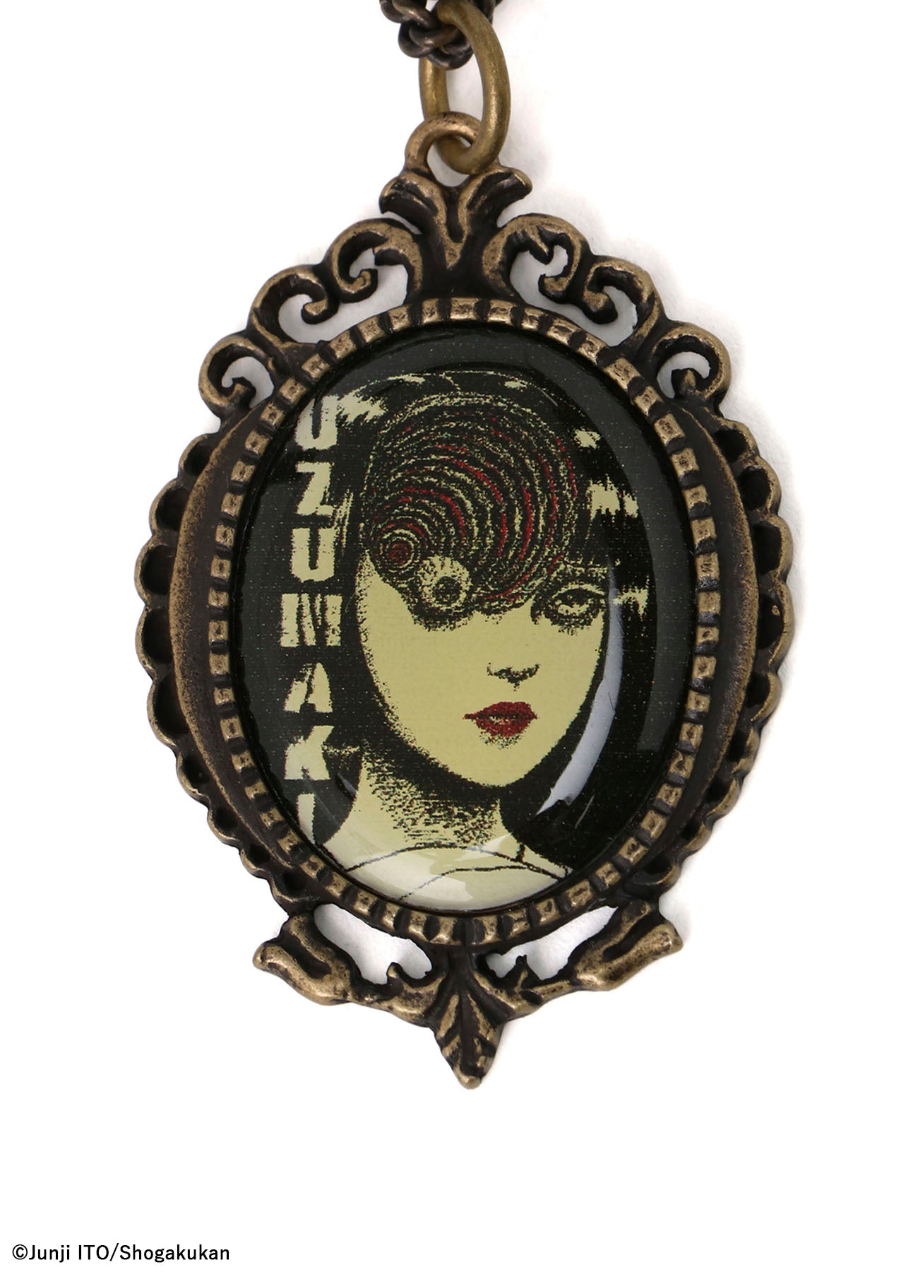 S'YTE × JUNJI ITO -UZUMAKI- AZAMI THE SPIRAL CAMEO NECKLACE