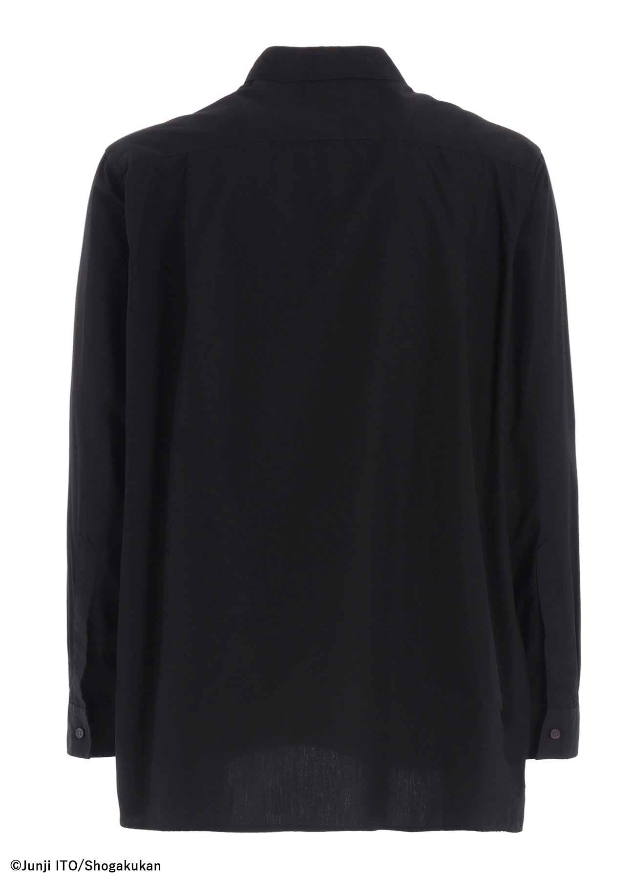 S'YTE × JUNJI ITO -UZUMAKI- KIRIE WEARING YOHJI YAMAMOTO PRINTED SHIRT