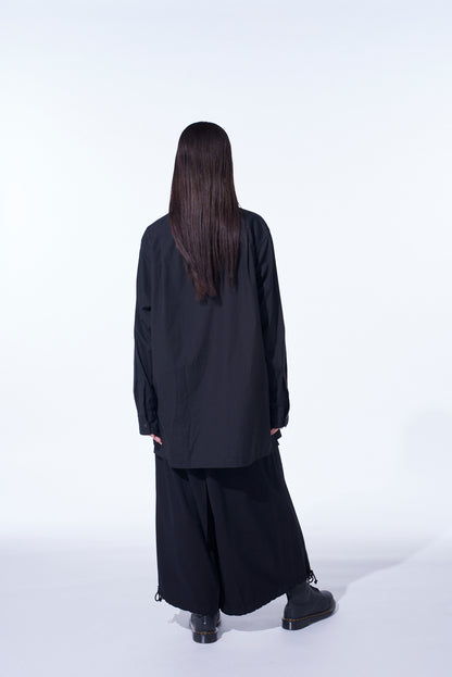 S'YTE × JUNJI ITO -UZUMAKI- AZAMI WEARING YOHJI YAMAMOTO PRINTED SHIRT