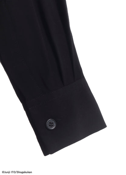 S'YTE × JUNJI ITO -UZUMAKI- PRINTED PATCH OMNIBUS LONG SHIRT