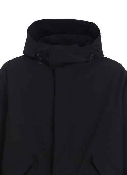 【S'YTE X TAION】HOODED COAT WITH QUILTED DOWN LINER