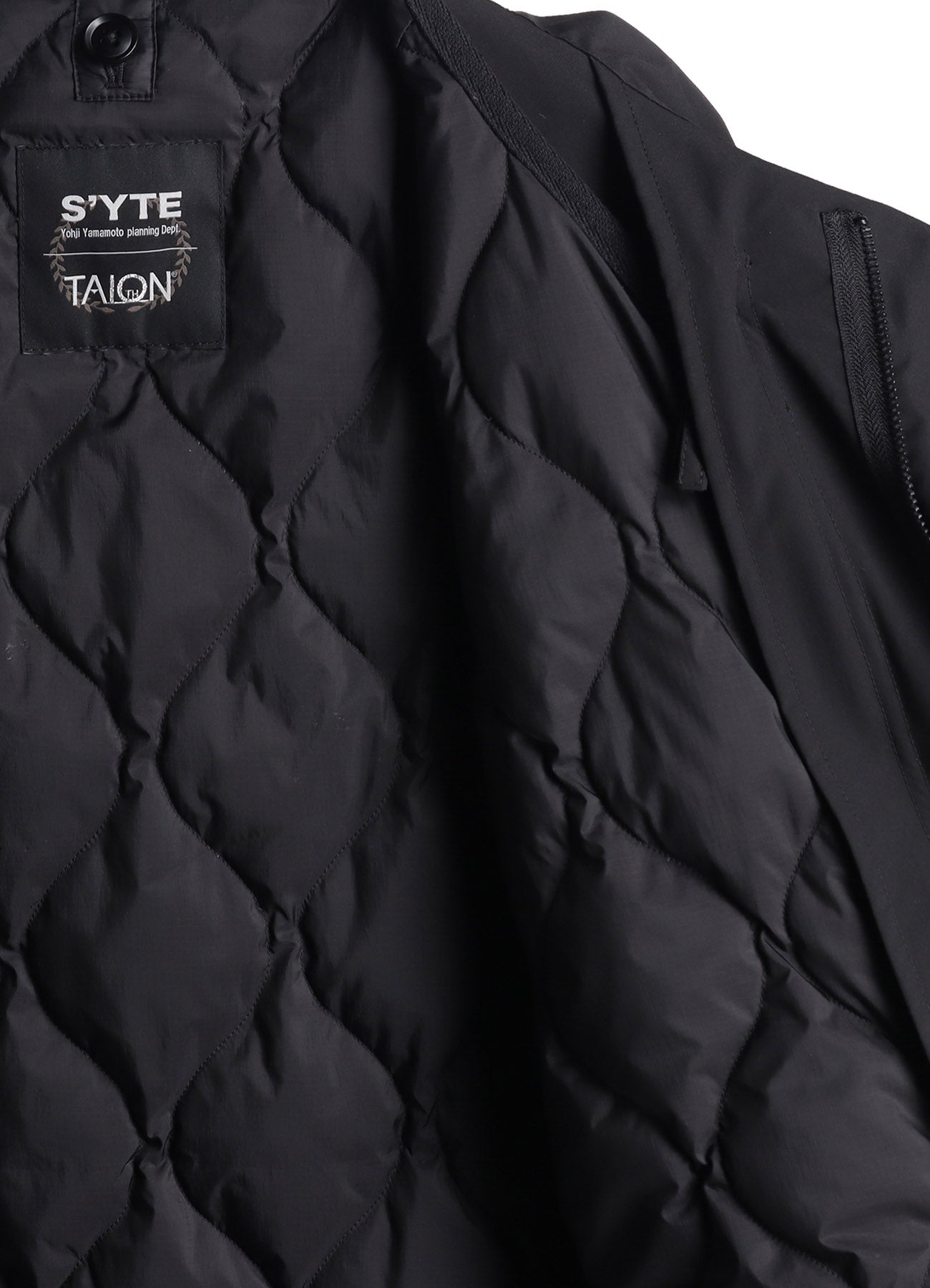 【S'YTE X TAION】HOODED COAT WITH QUILTED DOWN LINER