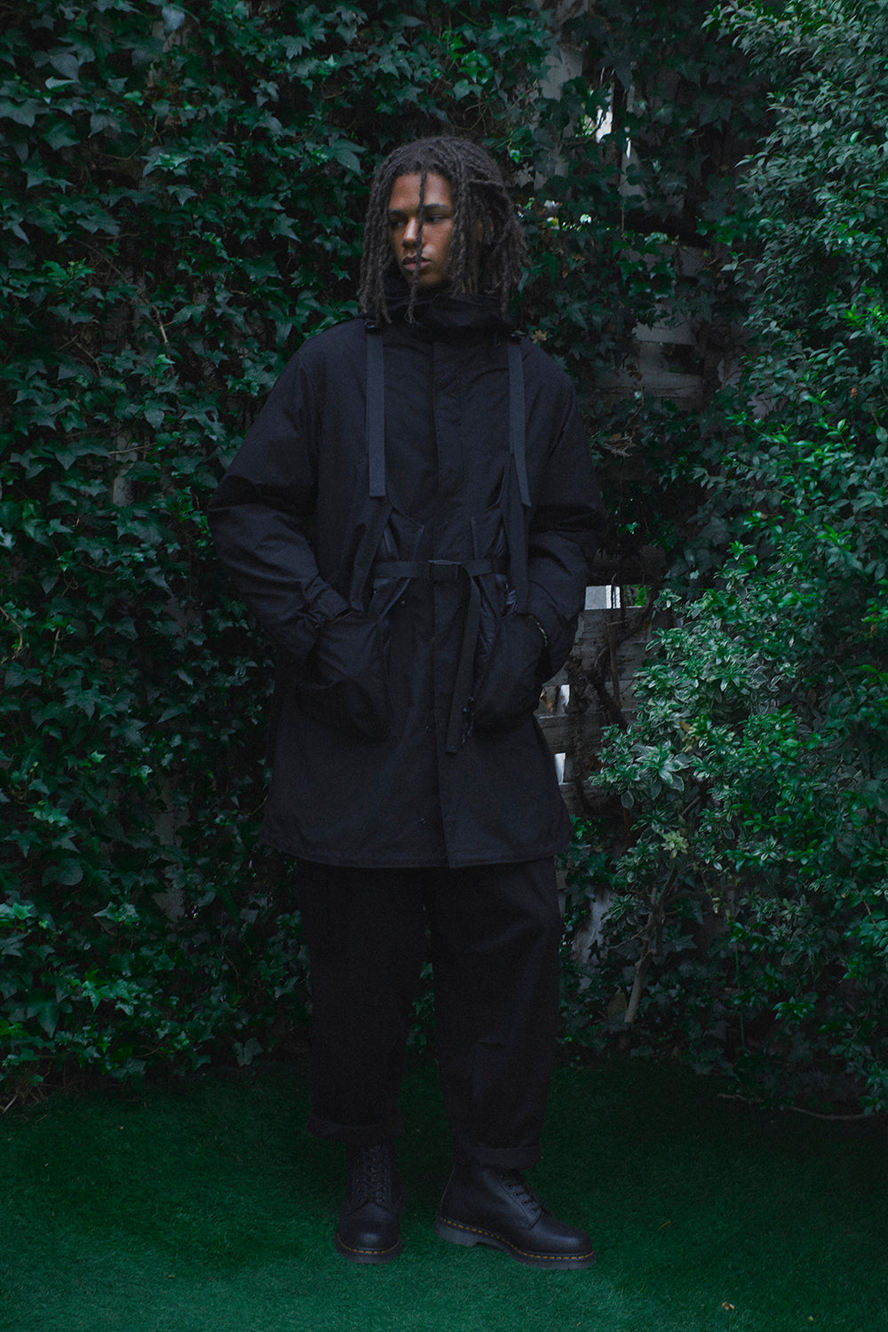 S'YTE X TAION】HOODED COAT WITH QUILTED DOWN LINER – THE SHOP