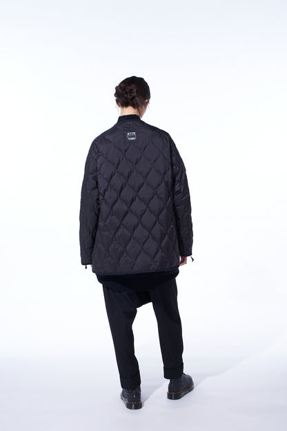 【S'YTE X TAION】HOODED COAT WITH QUILTED DOWN LINER