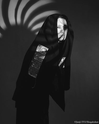 S'YTE × JUNJI ITO -UZUMAKI- AZAMI WEARING YOHJI YAMAMOTO PRINTED JACKET