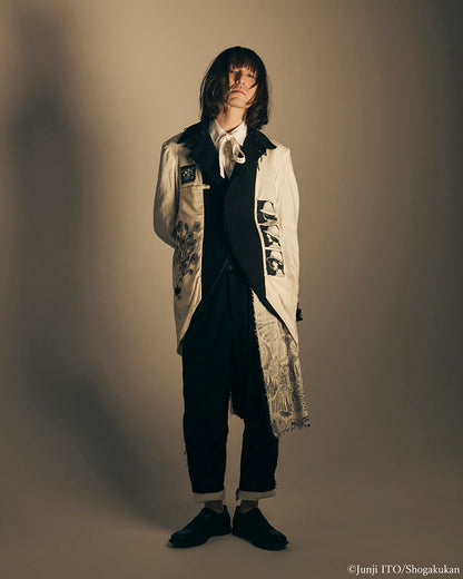 S'YTE × JUNJI ITO -UZUMAKI- KIRIE AND AZAMI PRINTED REVERSIBLE JACKET