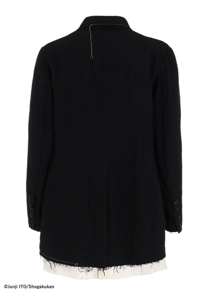 S'YTE × JUNJI ITO -UZUMAKI- KIRIE AND AZAMI PRINTED REVERSIBLE JACKET