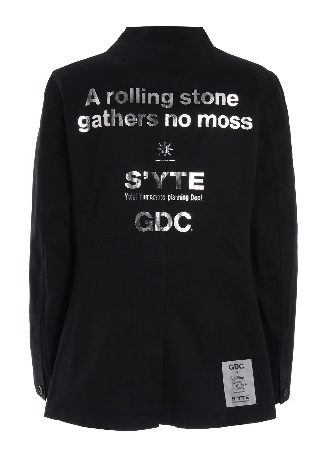 -S’YTE × GDC Collaborate Collection-WEPON CLOTH LOGO-PRINTED 5 BUTTON TAILORED JACKET