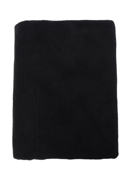 【S'YTE X TAION】REVERSIBLE QUILTED DOWN SCARF WITH BLACK FLEECE LINING