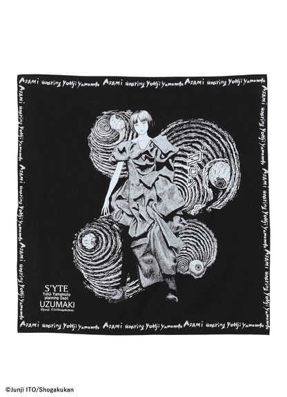 S'YTE × JUNJI ITO -UZUMAKI- AZAMI WEARING YOHJI YAMAMOTO SCARF