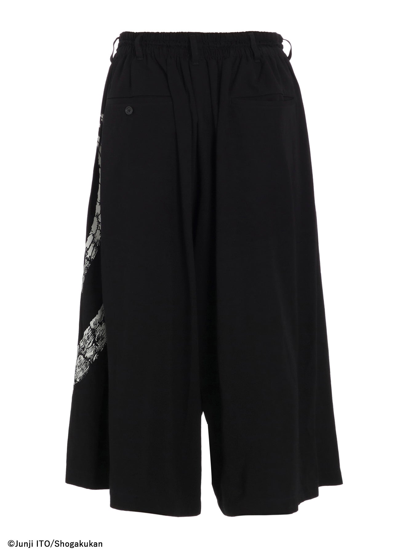 S'YTE × JUNJI ITO -UZUMAKI- THE SPIRAL PRINTED CULOTTE PANTS – THE