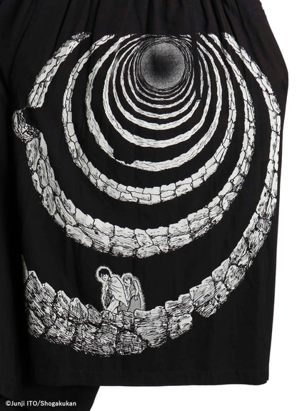 S'YTE × JUNJI ITO -UZUMAKI- THE SPIRAL PRINTED CULOTTE PANTS