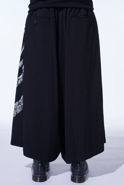 S'YTE × JUNJI ITO -UZUMAKI- THE SPIRAL PRINTED CULOTTE PANTS