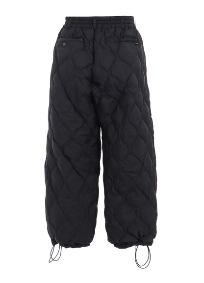 【S'YTE X TAION】ELASTIC-HEM QUILTED DOWN PANTS