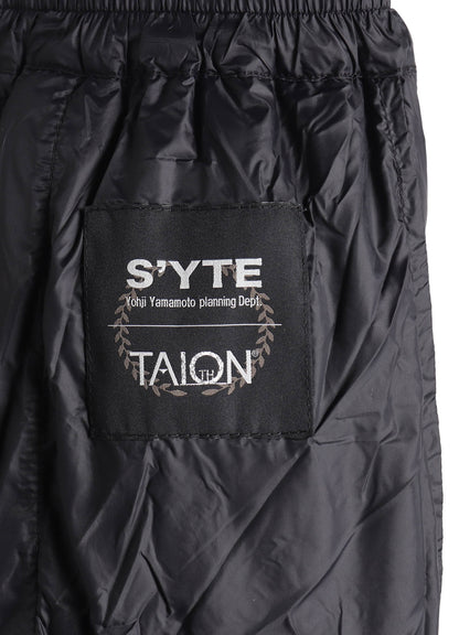 【S'YTE X TAION】ELASTIC-HEM QUILTED DOWN PANTS