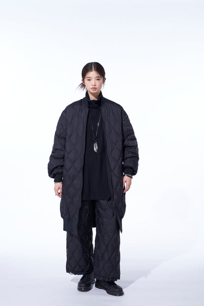 【S'YTE X TAION】ELASTIC-HEM QUILTED DOWN PANTS