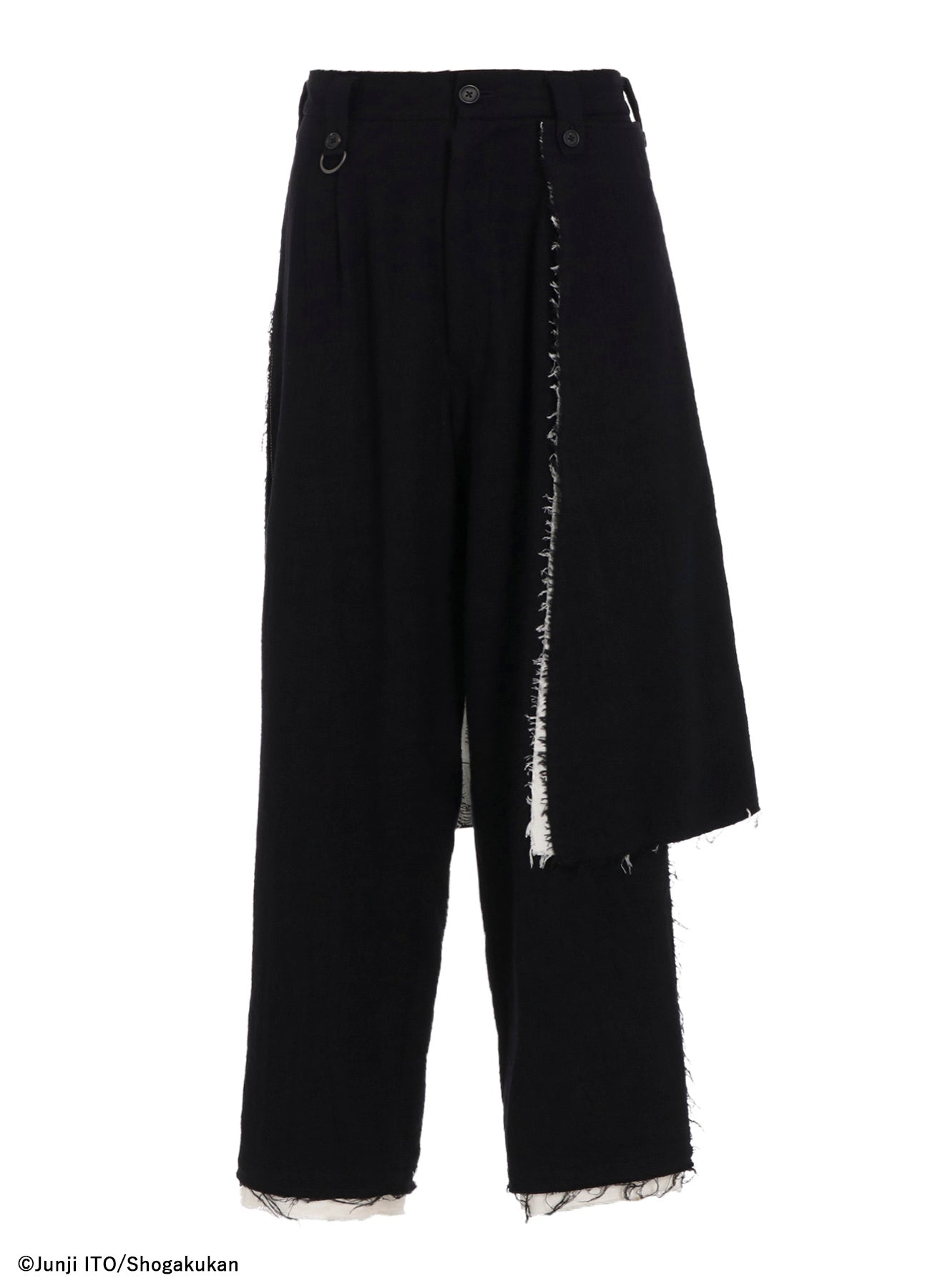 S'YTE × JUNJI ITO -UZUMAKI- KIRIE PRINTED WRAP SKIRT PANTS – THE