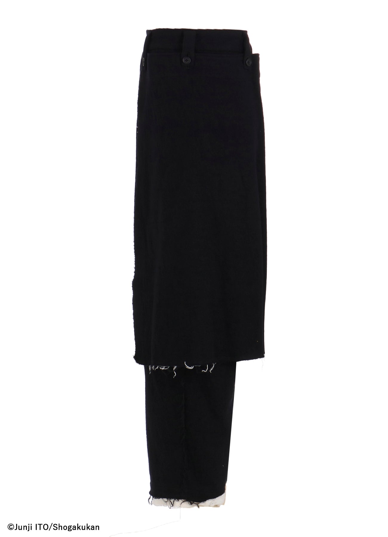 S'YTE × JUNJI ITO -UZUMAKI- KIRIE PRINTED WRAP SKIRT PANTS – THE