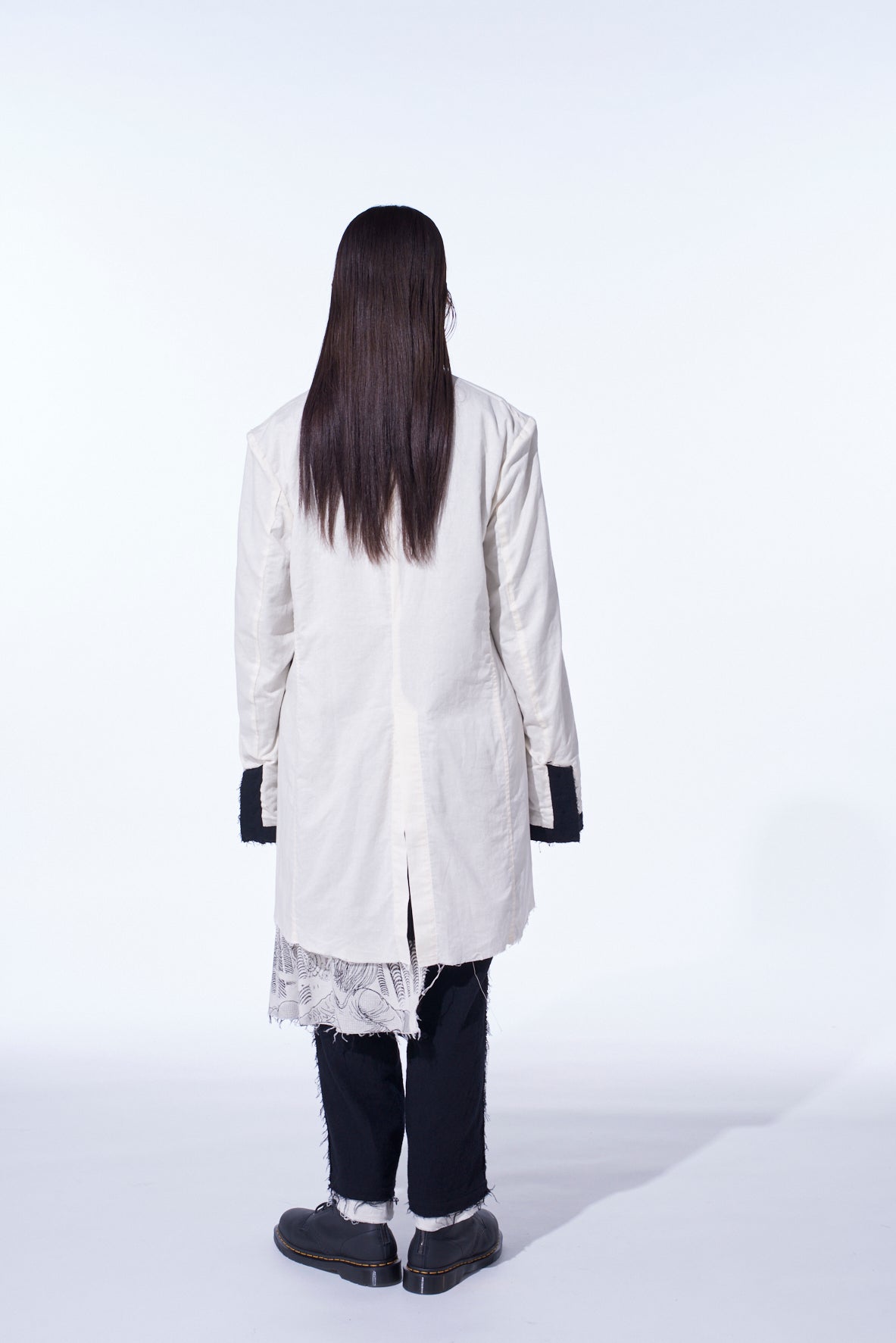 S'YTE × JUNJI ITO -UZUMAKI- KIRIE PRINTED WRAP SKIRT PANTS