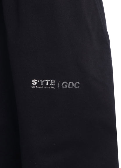-S’YTE × GDC Collaborate Collection-WEPON CLOTH LOGO-PRINTED HAKAMA BALLOON PANTS