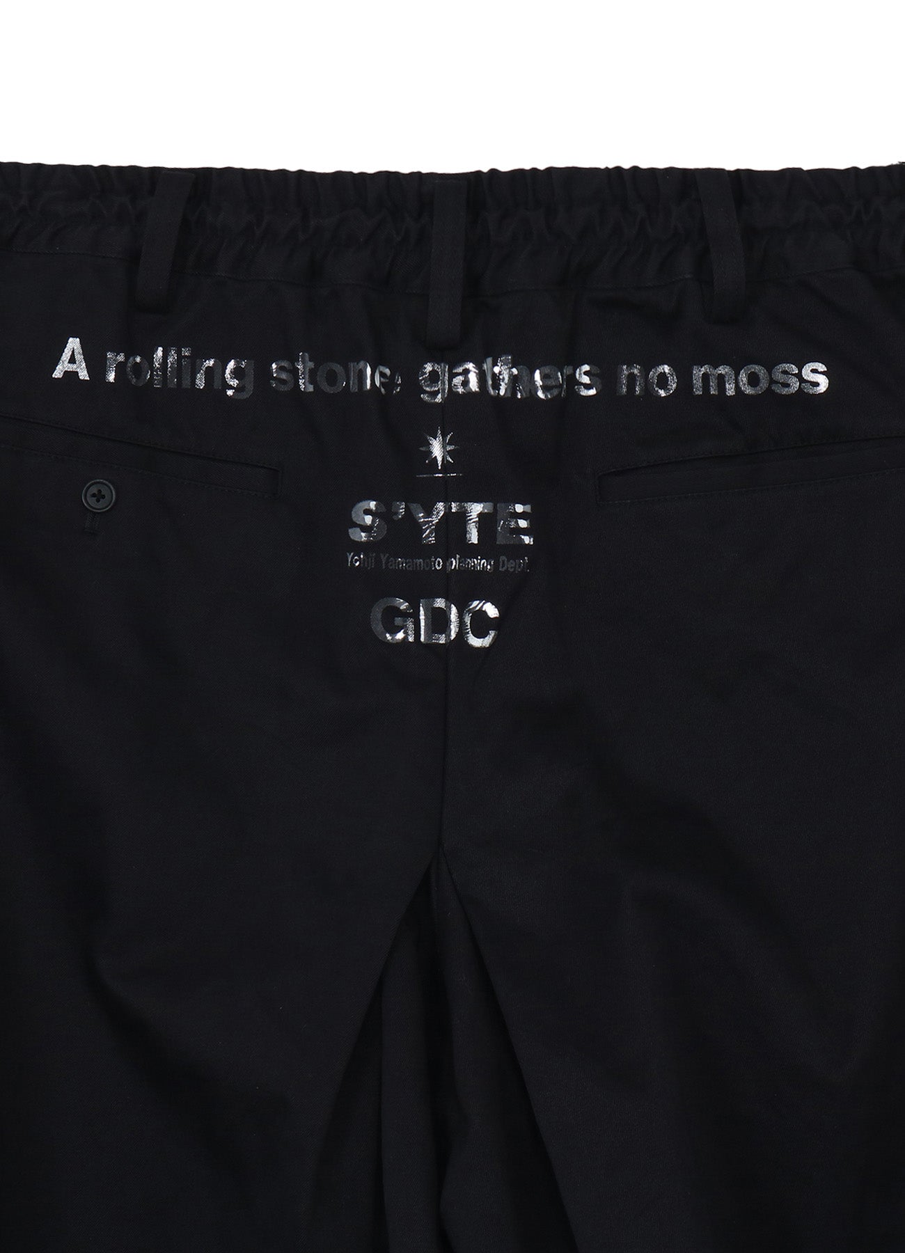 -S’YTE × GDC Collaborate Collection-WEPON CLOTH LOGO-PRINTED HAKAMA BALLOON PANTS