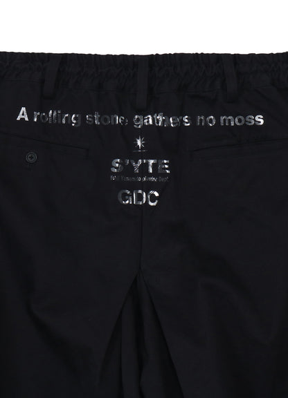 -S’YTE × GDC Collaborate Collection-WEPON CLOTH LOGO-PRINTED HAKAMA BALLOON PANTS