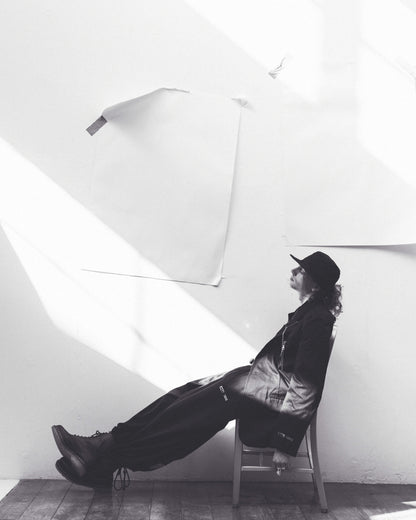 -S’YTE × GDC Collaborate Collection-WEPON CLOTH LOGO-PRINTED HAKAMA BALLOON PANTS