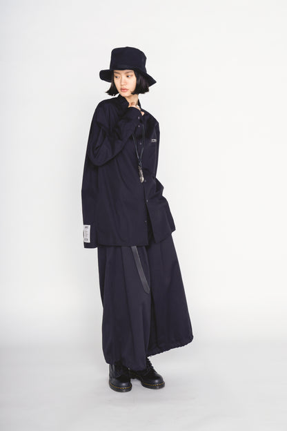 -S’YTE × GDC Collaborate Collection-WEPON CLOTH LOGO-PRINTED HAKAMA BALLOON PANTS