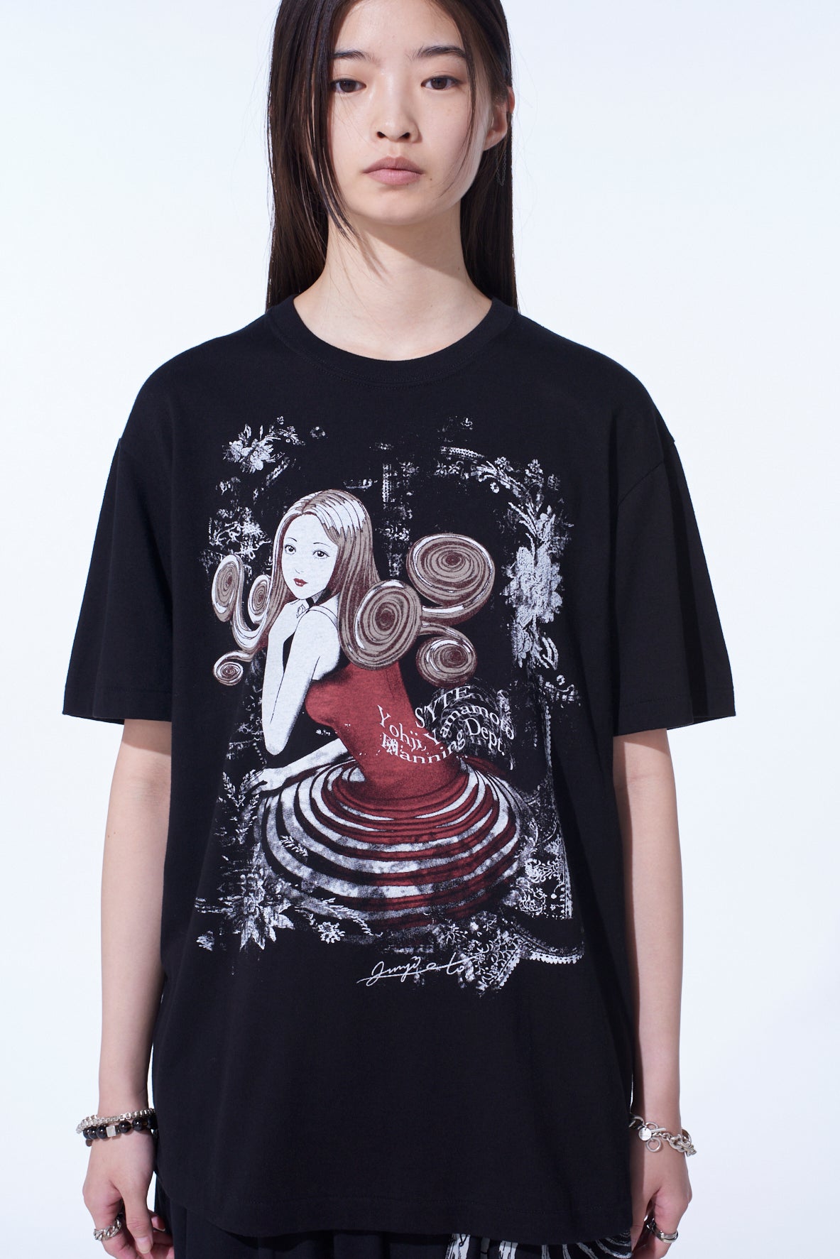 S’YTE × junji ito 桐絵 ロングスリーブTシャツ size4 S'YTE × junji ito 桐絵 ロングスリーブTシャツ size4