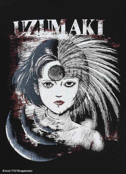 S'YTE × JUNJI ITO -UZUMAKI- AZAMI COLLAGE GRAPHIC T-SHIRT