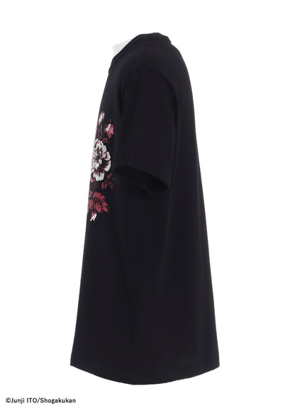 S'YTE × JUNJI ITO -UZUMAKI- FLOWER AND KIRIE GRAPHIC T-SHIRT