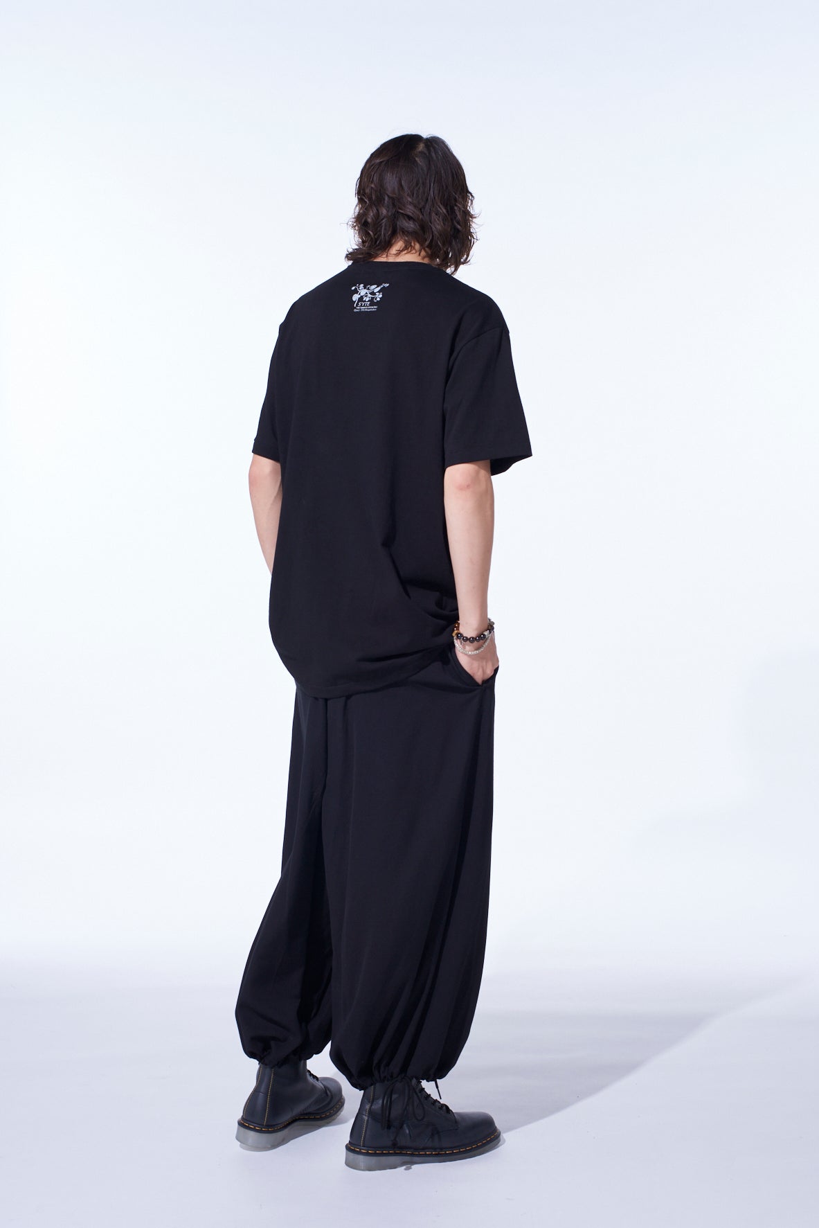 S'YTE × JUNJI ITO -UZUMAKI- FLOWER AND KIRIE GRAPHIC T-SHIRT