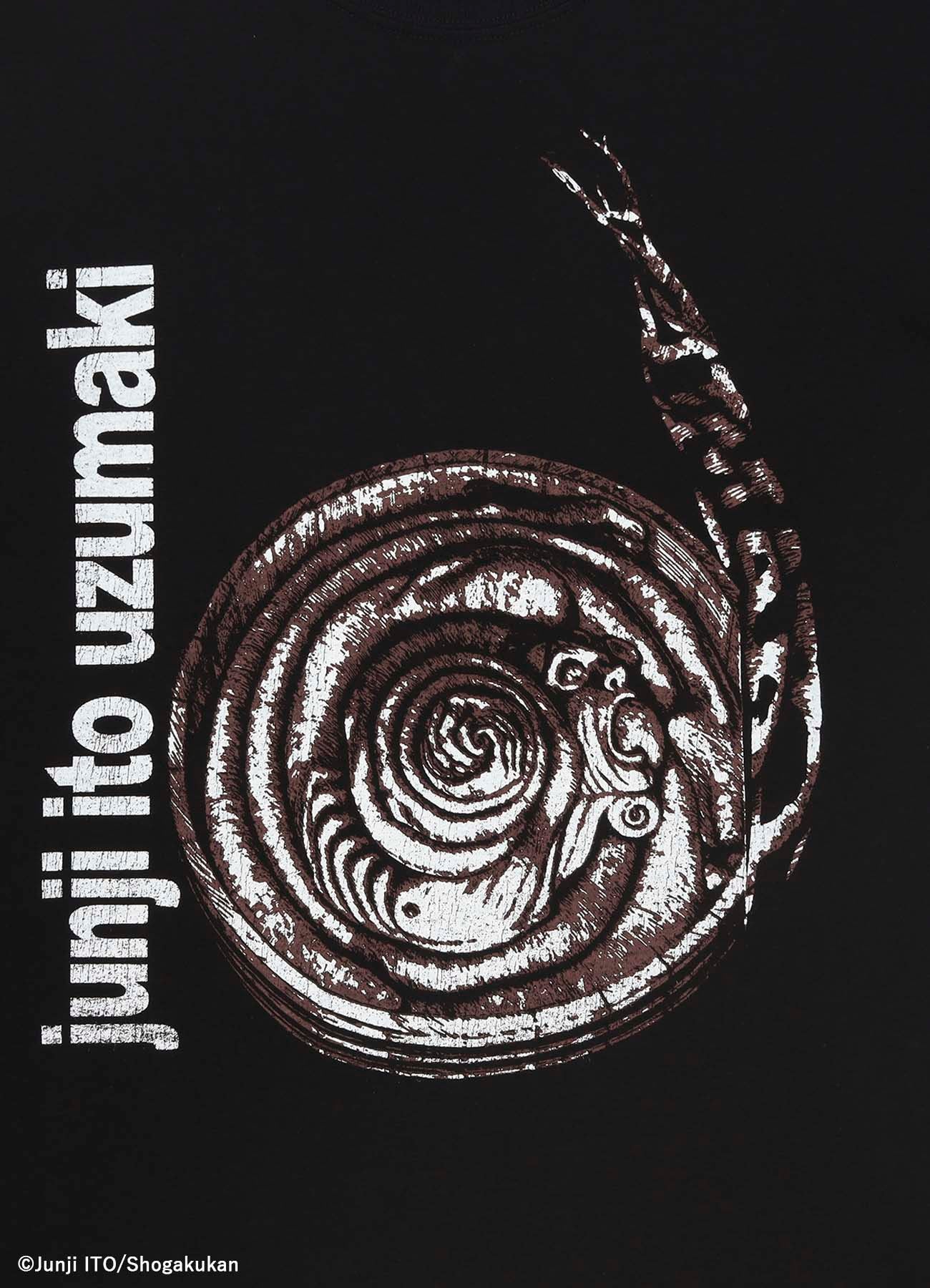 S'YTE × JUNJI ITO -UZUMAKI- THE SPIRAL GRAPHIC T-SHIRT