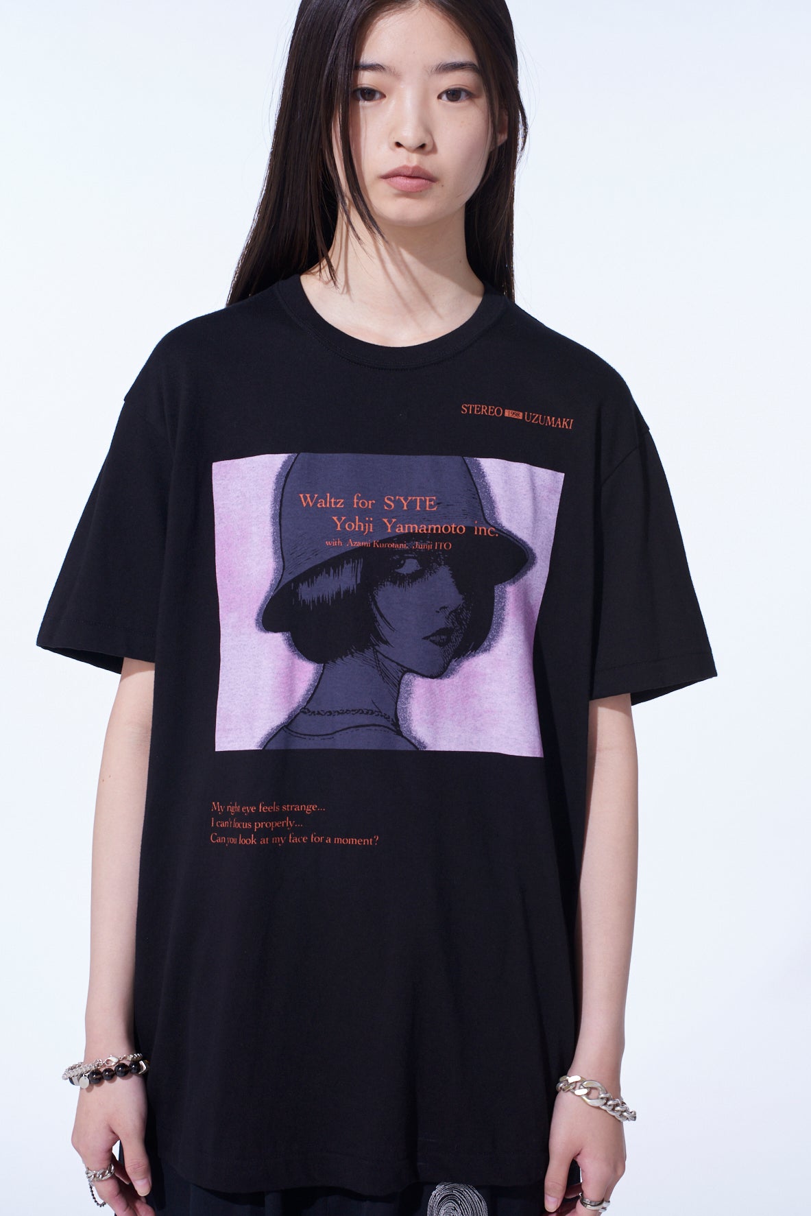 S'YTE × JUNJI ITO -UZUMAKI- AZAMI WALTZ FOR S’YTE GRAPHIC T-SHIRT