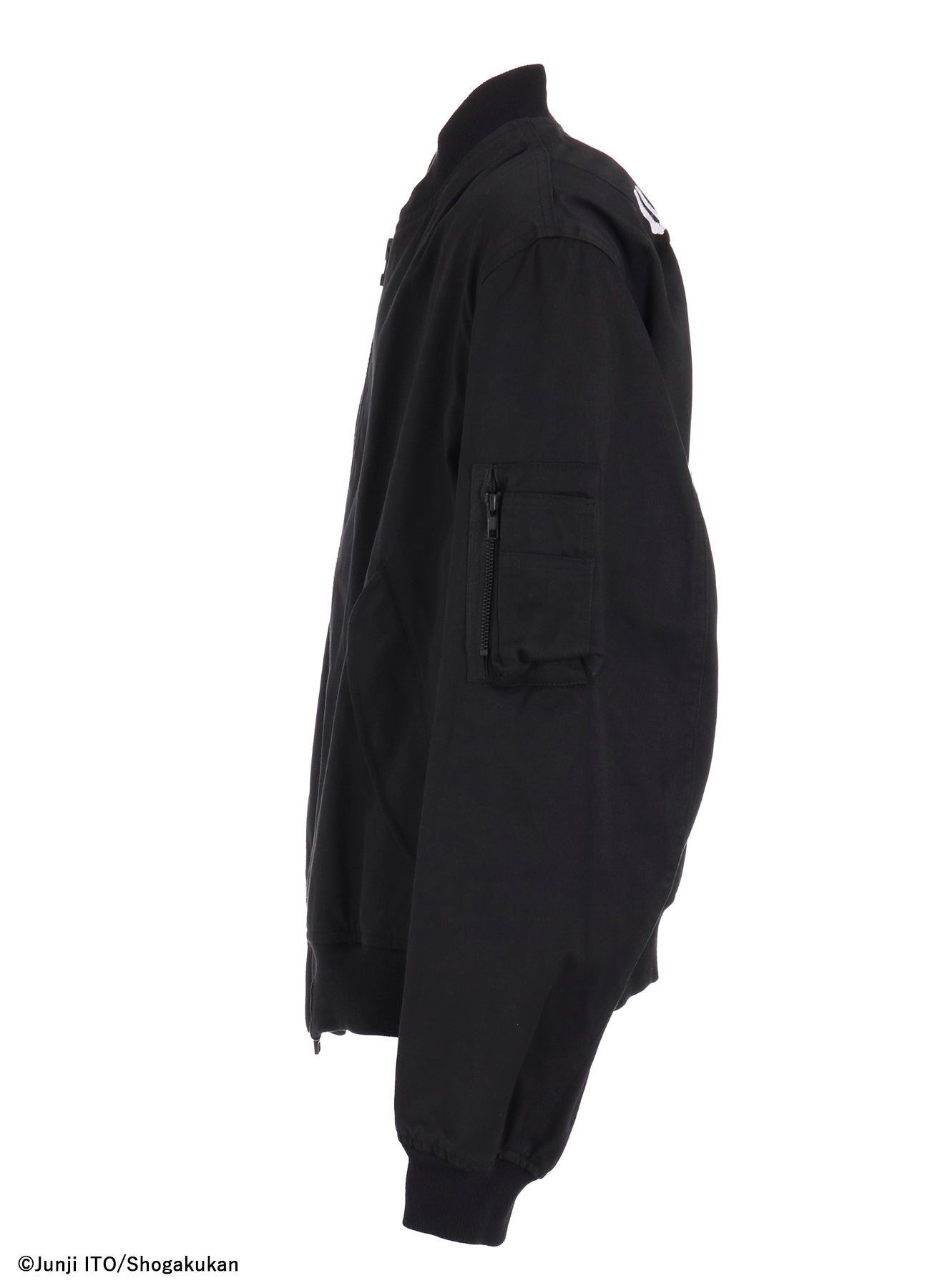 S'YTE × JUNJI ITO -UZUMAKI- AZAMI EMBROIDERY BOMBER JACKET