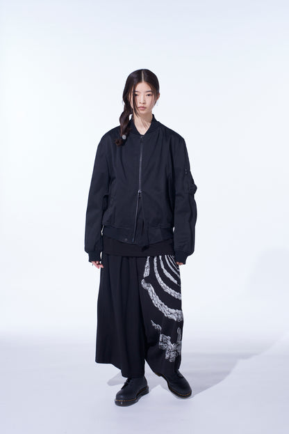 S'YTE × JUNJI ITO -UZUMAKI- AZAMI EMBROIDERY BOMBER JACKET