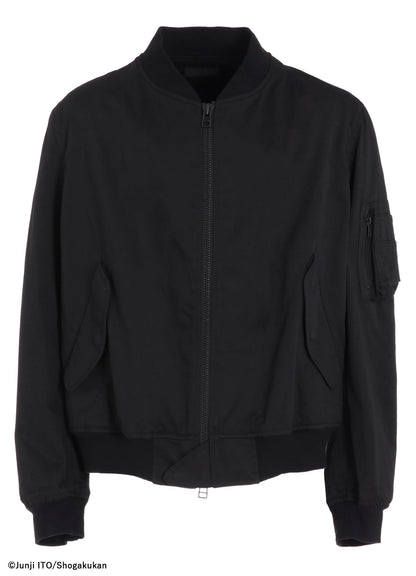 S'YTE × JUNJI ITO -UZUMAKI- AZAMI EMBROIDERY BOMBER JACKET
