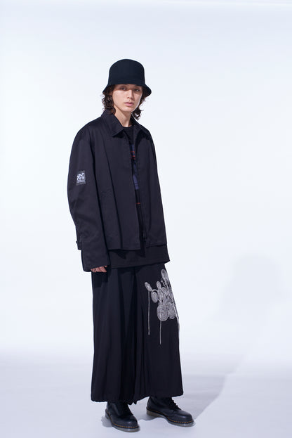 S'YTE × JUNJI ITO -UZUMAKI- KIRIE EMBROIDERY ZIPPER BLOUSON