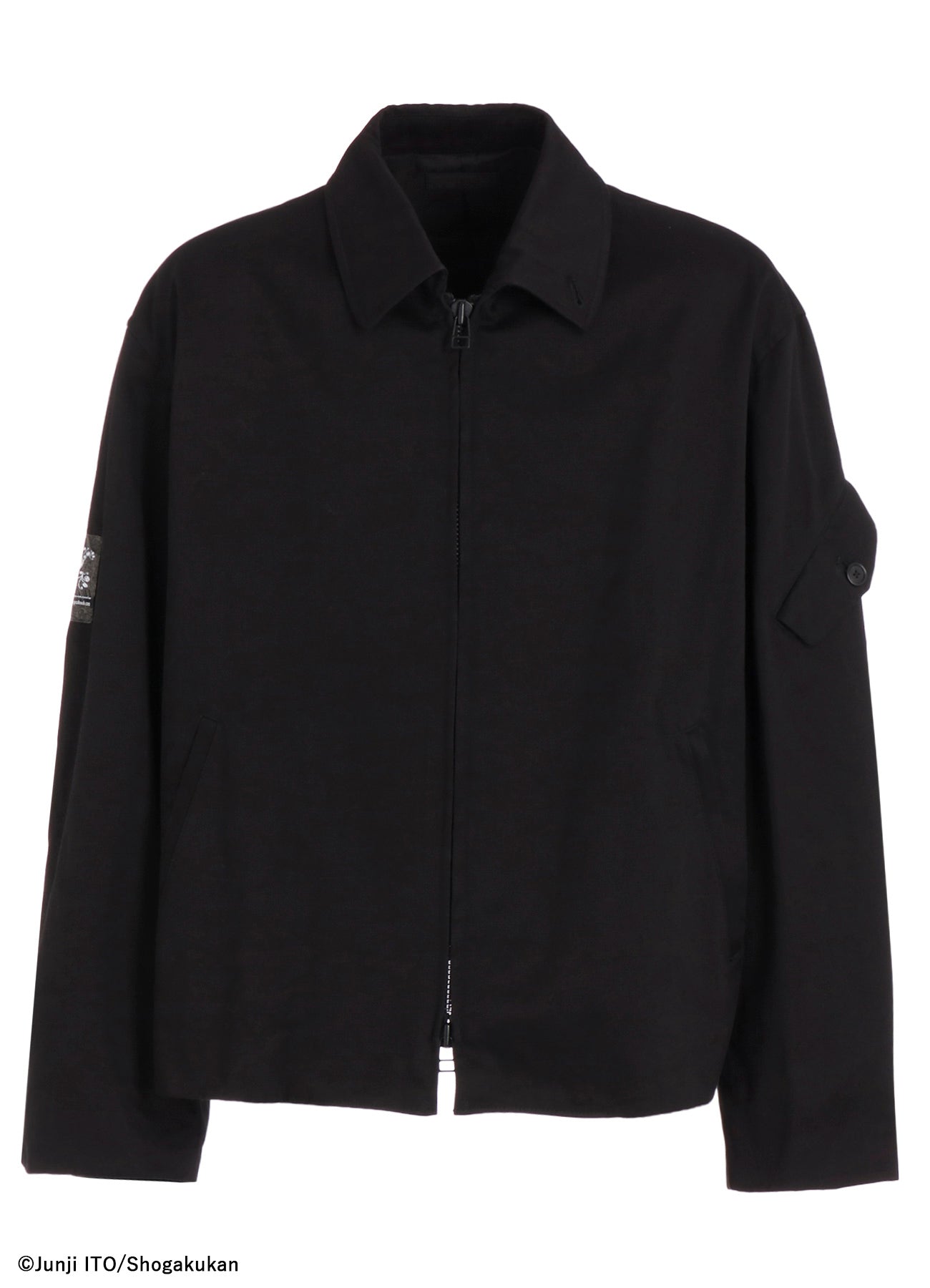 S'YTE × JUNJI ITO -UZUMAKI- KIRIE EMBROIDERY ZIPPER BLOUSON