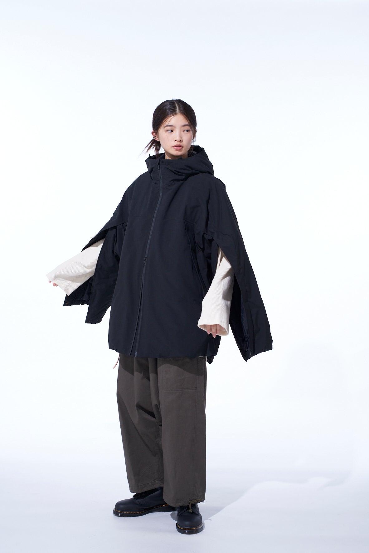 【S'YTE X TAION】YOKE SLEEVE DOWN PARKA