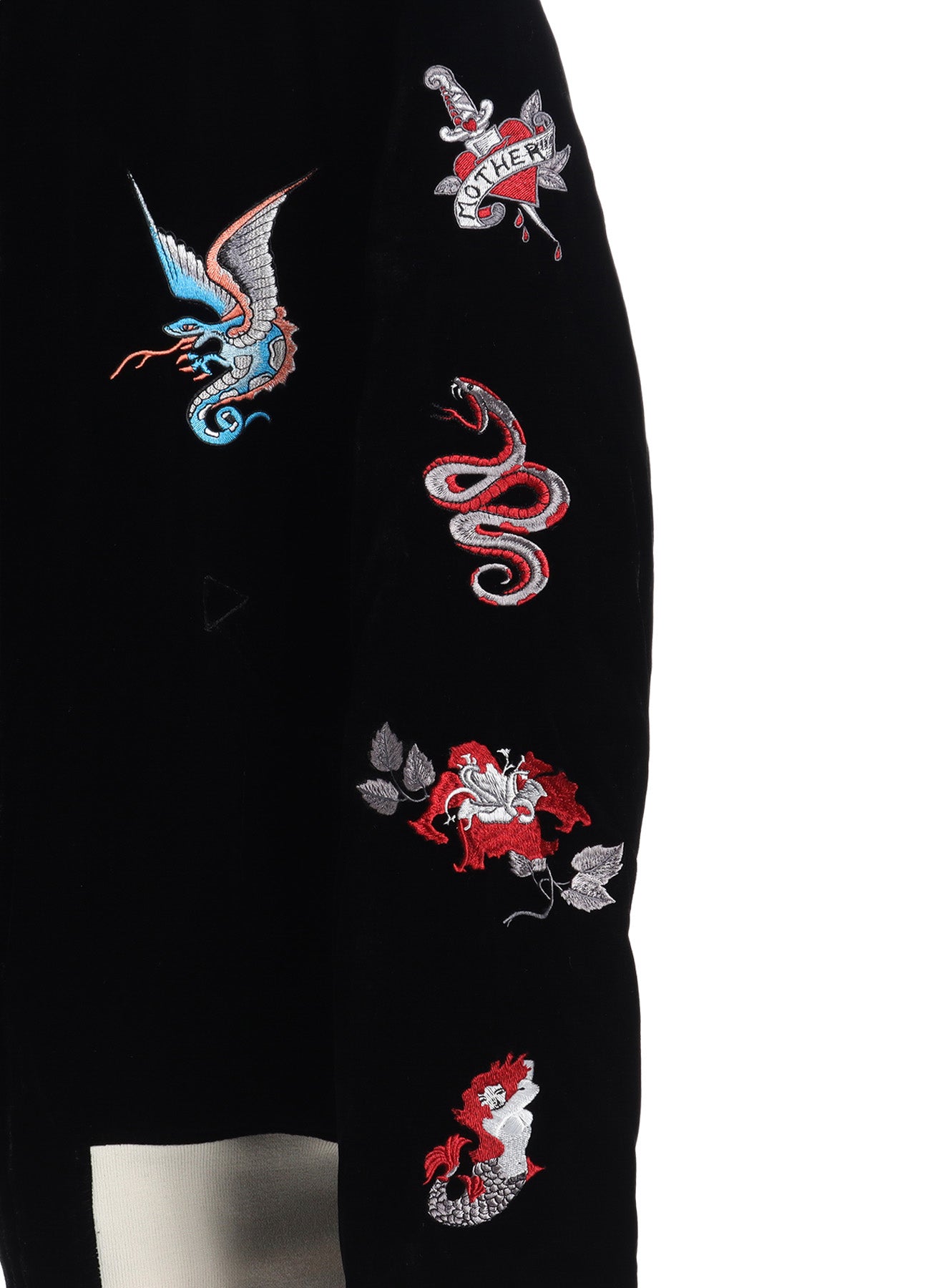 【S'YTE X TAION】EMBROIDERY QUILTED DOWN REVERSIBLE BOMBER JACKET