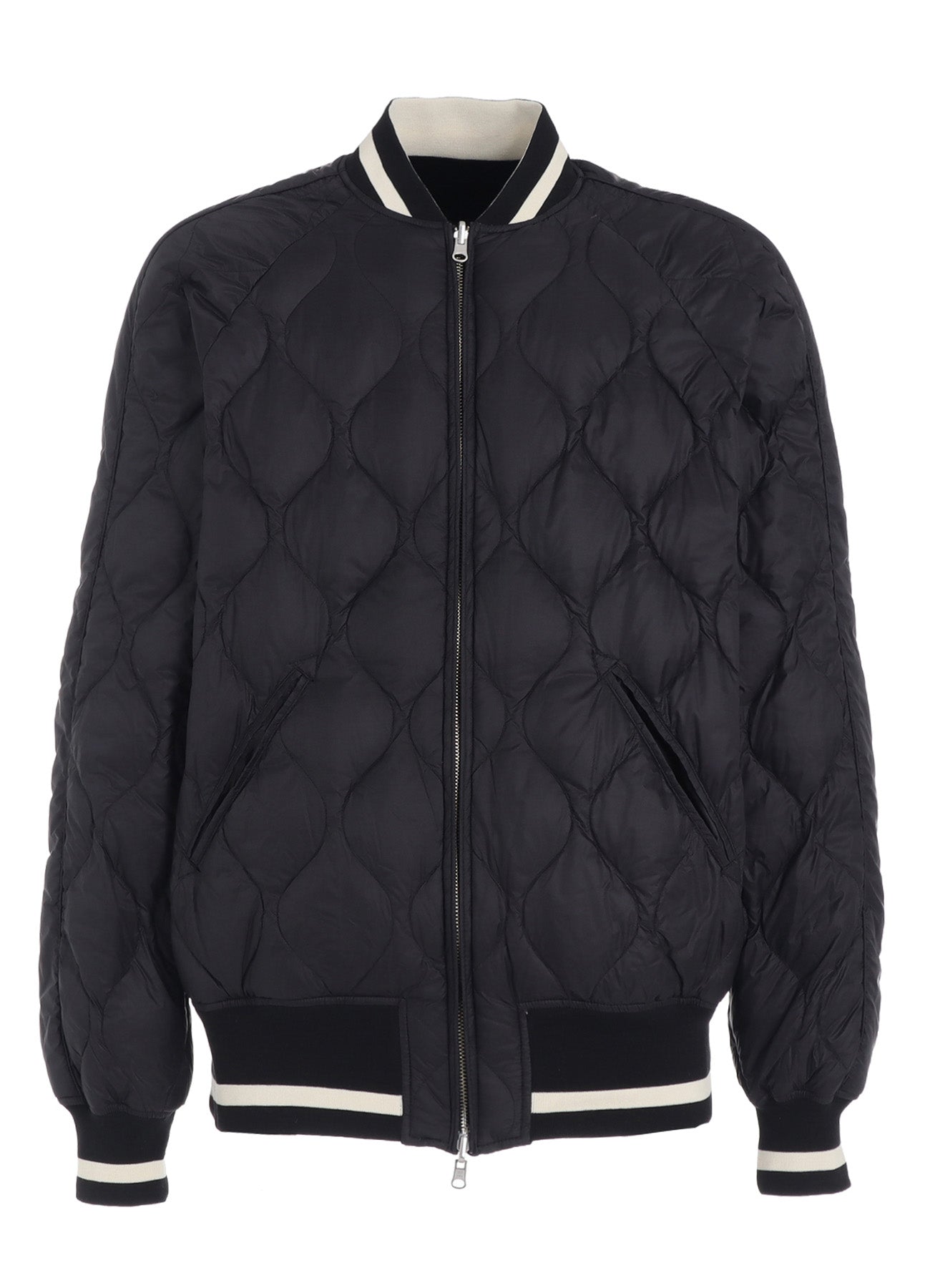 【S'YTE X TAION】EMBROIDERY QUILTED DOWN REVERSIBLE BOMBER JACKET