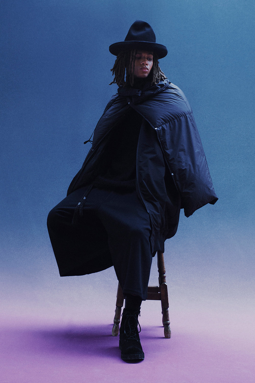 【S'YTE X TAION】REVERSIBLE LONG BOMBER JACKET