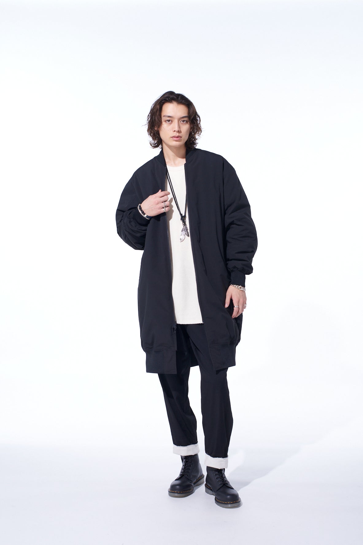 S'YTE X TAION】REVERSIBLE LONG BOMBER JACKET – THE SHOP YOHJI YAMAMOTO